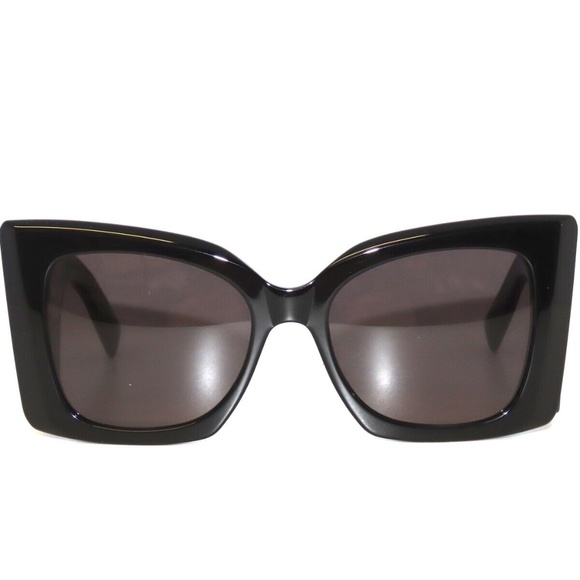 Saint Laurent Blaze SL M119 119 001 Black Gray Sunglasses main image 5